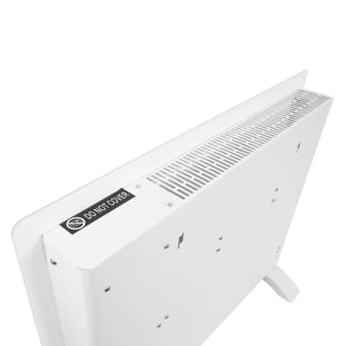 VONROC Lyxigt konvektorelement med glaspanel – 1500W – Vit  | Wifi