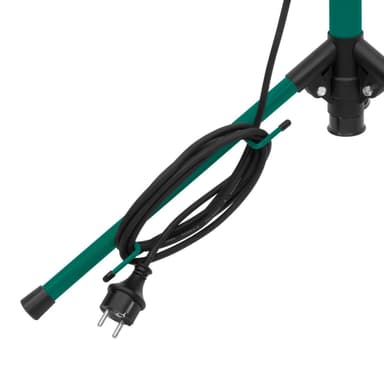 VONROC LED arbetslampa 2x 20W – Justerbart stativ | Roterbart och vinklingsbart