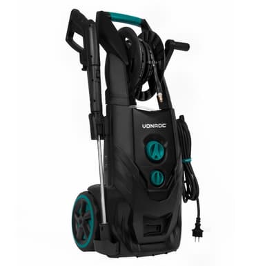 VONROC PRO högtryckstvätt V25-2 – 2500W – 195 bar – Induktionsmotor | Inkl. Tillbehör