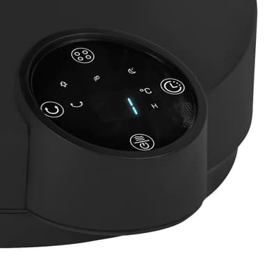 VONROC BREEZE Bordsfläkt – Tyst – Svart | Inkl. fjärrkontroll