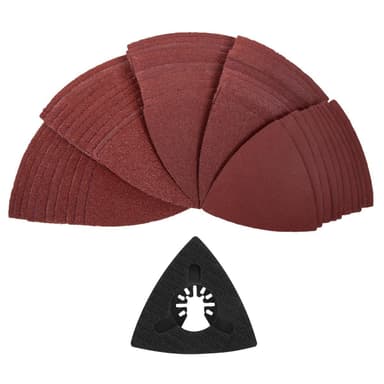 VONROC Slippapper & stödplatta delta | 80/82mm – 50st