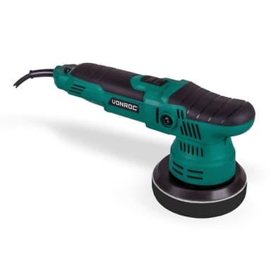 VONROC Dual Action Polermaskin 650W – 125mm | Inkl. 1 poleringssvamp