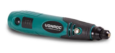 VONROC Roterande multiverktyg 4V | Inkl. 31 tillbehör och laddare