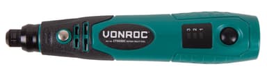 VONROC Roterande multiverktyg 4V | Inkl. 31 tillbehör och laddare