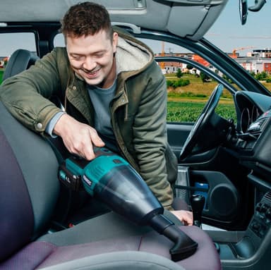 VONROC Kraftfull batteridriven dammsugare 20V – 4.0Ah | Inkl. batteri och snabbladdare
