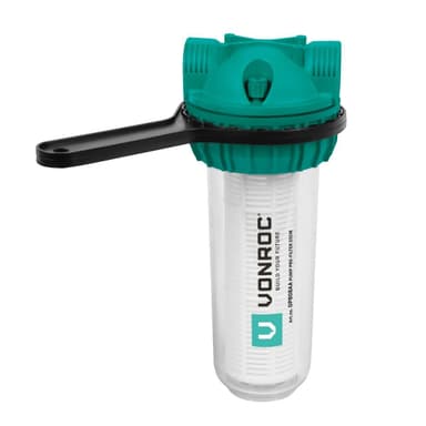 VONROC Förfilter för pumpar och hydroforpumpar – 25cm  | Universal