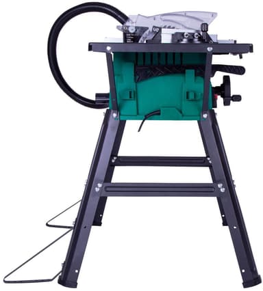VONROC Bordsåg 1500W – 210 mm – inkl. 40 tandad sågklinga | Utrustad med vinkelanhåll och parallellanslag