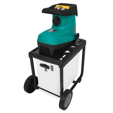 VONROC Kompostkvarn – 2800W – Ljudlös motor | Inkl. 60L uppsamlingsbehållare