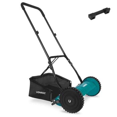 VONROC Handgräsklippare – 400mm – 4st klipplägen | Inkl. väggfäste