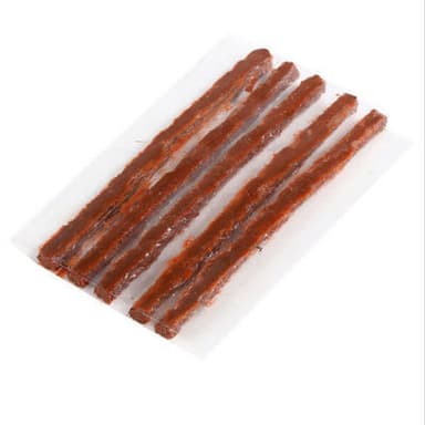 Däckreparationssats med gummi och verktyg 8 delar