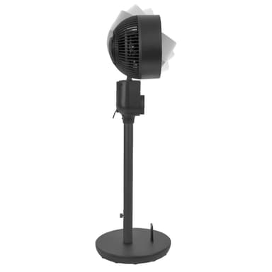VONROC BREEZE Golvfläkt – Tyst - 98cm – Svart | Inkl. fjärrkontroll