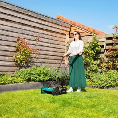 VONROC Handgräsklippare – 300mm – 4st klipplägen | Inkl. väggfäste