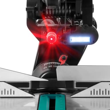 VONROC PRO Glidande kap och geringssåg – 255mm – Multi-material | Med laser och LED-ljus