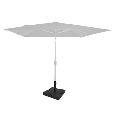 VONROC Parasollfot fyrkantig – 20kg | För Recanati, Rapallo & Torbole
