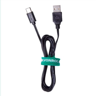 VONROC Laddkabel – USB C | för skruvdragare 4V