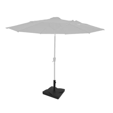 VONROC Parasollfot fyrkantig – 20kg | För Recanati, Rapallo & Torbole