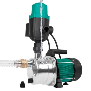 VONROC Hydroforpump / Automatisk pump – 1000W – 3500l/h | Med tryckvakt