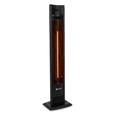 VONROC Värmare Filicudi 2000W – Kolelement | Med fjärrkontroll och timer