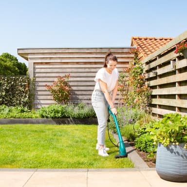 VONROC Grästrimmer 300W – 230mm – Tap and Go system | Inkl. 4m trådspole