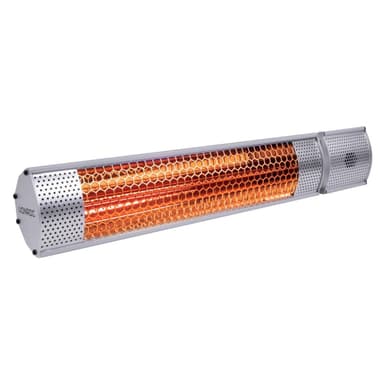 VONROC Värmare Marsili 2000W – med fjärrkontroll | Silver