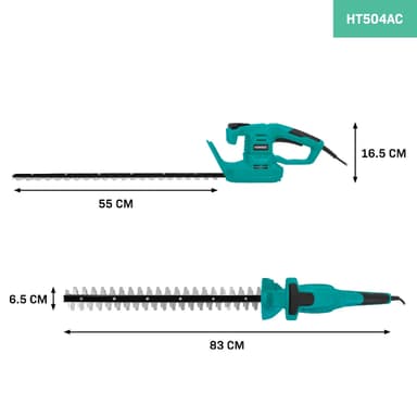 VONROC Häcktrimmer 550W | 550mm bladlängd