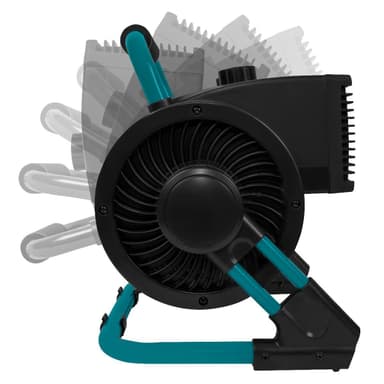 VONROC PRO Elektrisk värmefläkt – 1350W/2000W – Keramisk