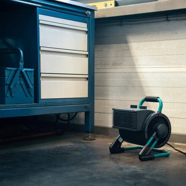 VONROC PRO Elektrisk värmefläkt – 1350W/2000W – Keramisk
