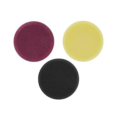 VONROC Poleringssvamp - startset – 50mm – 6st