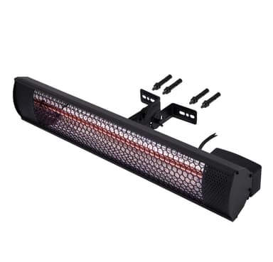 VONROC Värmare Marsili kompakt - 2000W | Svart