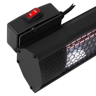 VONROC Värmare Marsili kompakt - 2000W | Svart