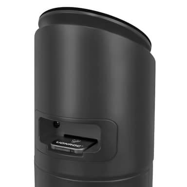 VONROC Lyxig pelarfläkt – 86cm – svart | Inkl. fjärrkontroll