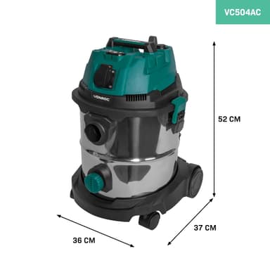 VONROC Våt och torrdammsugare 1400W med 20L tank
