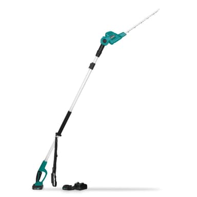VONROC Teleskopisk häcksax 20V – 2.0Ah | Inkl. 2 Batterier och snabbladdare