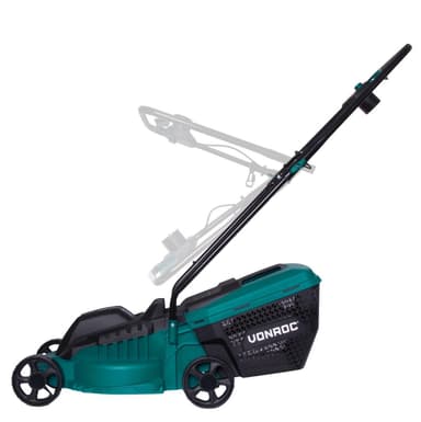 VONROC Gräsklippare 1300W 32cm klippbredd - Grästrimmer 300W Ø230mm klippdiameter