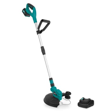 VONROC Grästrimmer 20V  - 4.0Ah| Inkl. batteri och snabbladdare