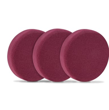 VONROC Polerskivor - 150mm - 3 stycken - Röd