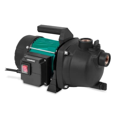 VONROC Trädgårdspump / vattenpump – 300W – 3300 l/h