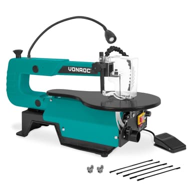 VONROC Figursåg 120W | Inkl. 6 sågblad