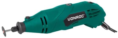VONROC Roterande Multiverktyg 160W med felxibel axel | Inkl. 232-delars tillbehörsset