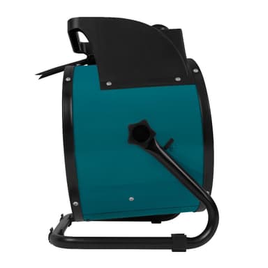 VONROC Elektrisk värmefläkt – 3300W/5000W – keramisk | Trefasström 400V