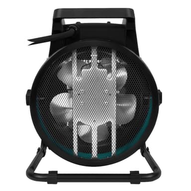 VONROC Elektrisk värmefläkt – 3300W/5000W – keramisk | Trefasström 400V