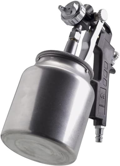 FERM Färgpistol med kopp – Pneumatisk – 750cc