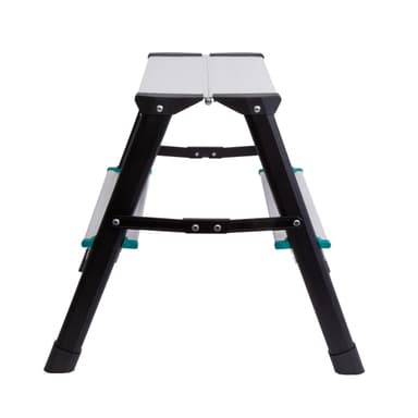 VONROC Trappstege – 2 steg – antislip | Max. kapacitet 150kg
