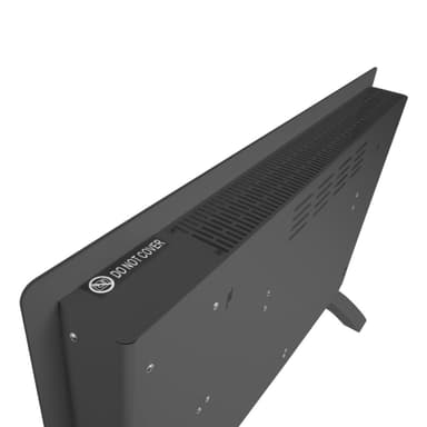 VONROC Lyxigt konvektorelement med glaspanel –  2000W – Grå | Wifi