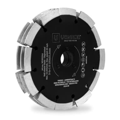 VONROC 3-i-1 diamantklinga – 150x22,2mm | För VONROC PRO betongspårfräs WC503AC