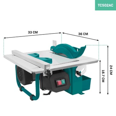 VONROC Kakelskärare 600W -  Ø180mm | Inkl. diamantkapskiva
