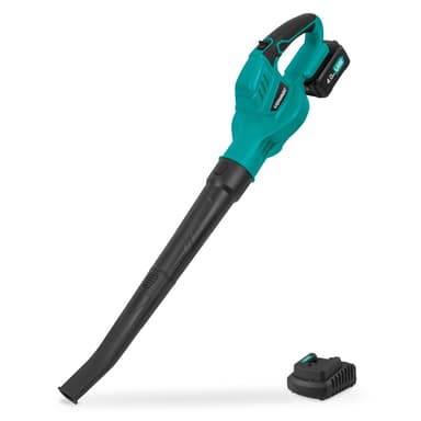 VONROC Batteridriven lövblås 20V – Ny 2024 modell | Inkl. 4,0Ah batteri och laddare