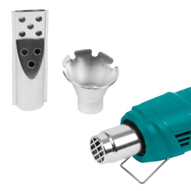 VONROC Elektrisk ogräsbrännare - 2000W - 600°C | Inkl. grillmunstycke