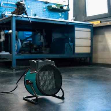 VONROC Värmefläkt/ Strålningsvärmare med ventilationsläge - 3000W | 3 inställningar