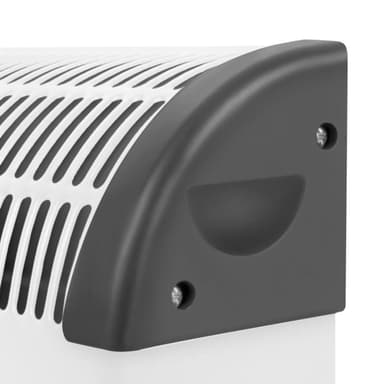 VONROC Konvektorelement – 2000W – Vit | Justerbar termostat